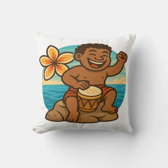 Dumi Ocean Drummer Cushion (Front)