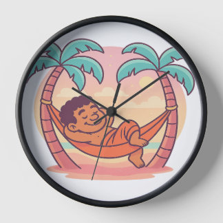 Dumi Palm Dreamer Clock