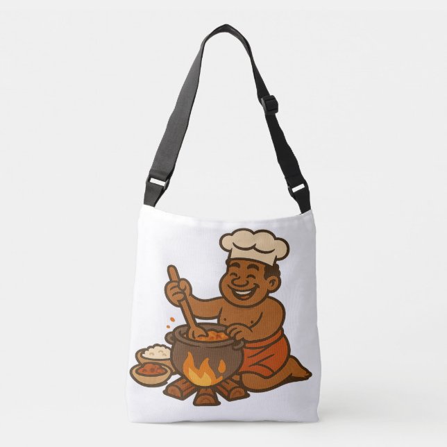 Dumi Village Chef Crossbody Bag (Front)