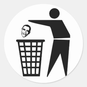Dump Obama stickers