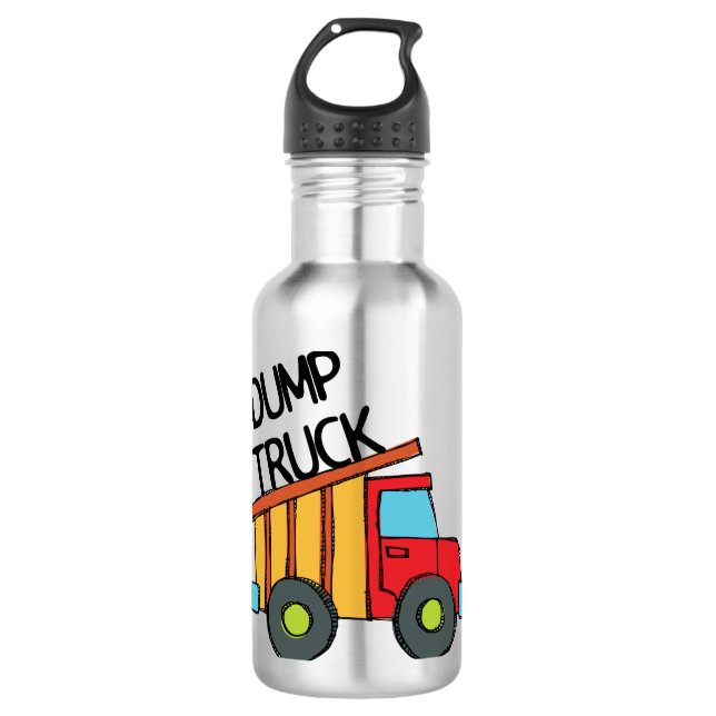 Dump Truck 710 Ml Water Bottle (Front)