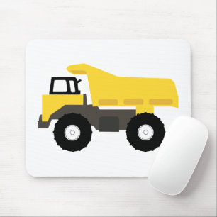 Dump Truck Construction Trucks Mouse Mat