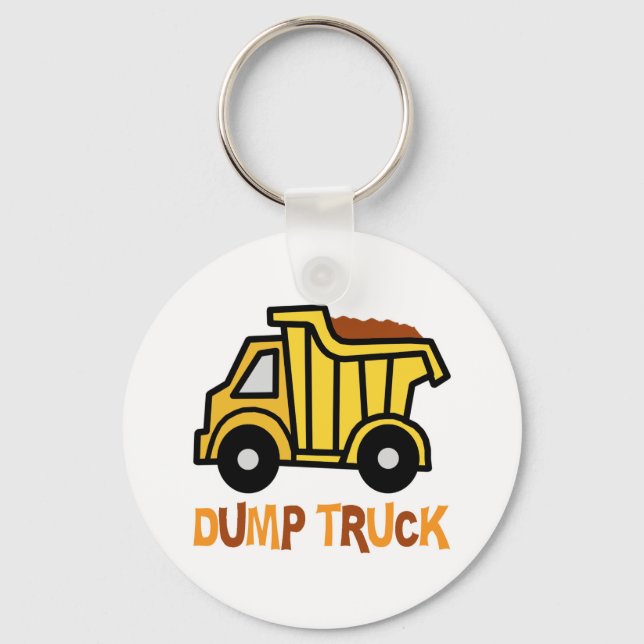 Dump Truck Key Ring (Front)