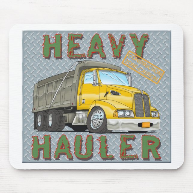 Dump Truck Mouse Mat (Front)