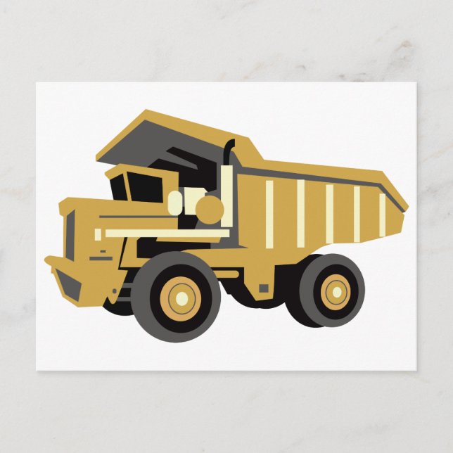Dump Truck Postcard (Front)