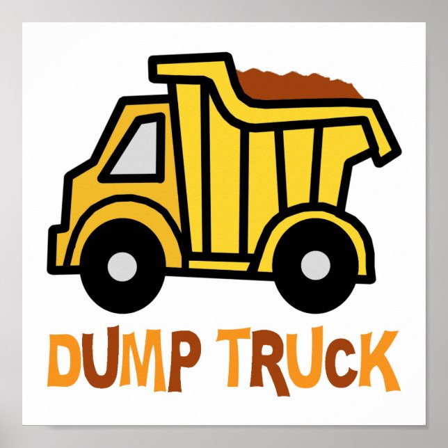 Dump Truck Poster (Front)