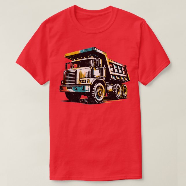 Dump truck T-Shirt (Design Front)