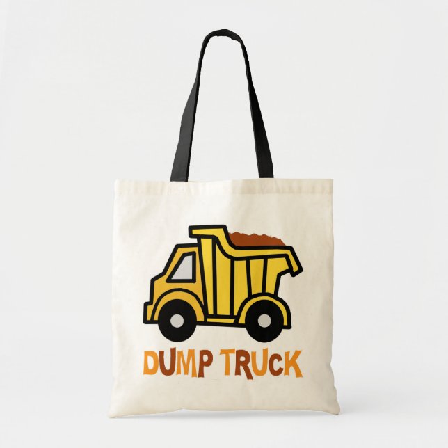 Dump Truck Tote Bag (Front)