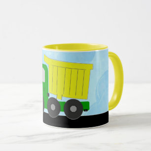 Dump Truck (yellow) Mug