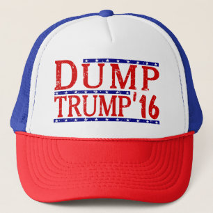 Dump Trump 2016 Trucker Hat