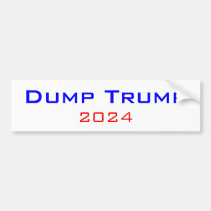Dump Trump 2024 Bumper Sticker