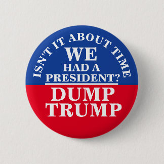 Dump Trump 6 Cm Round Badge