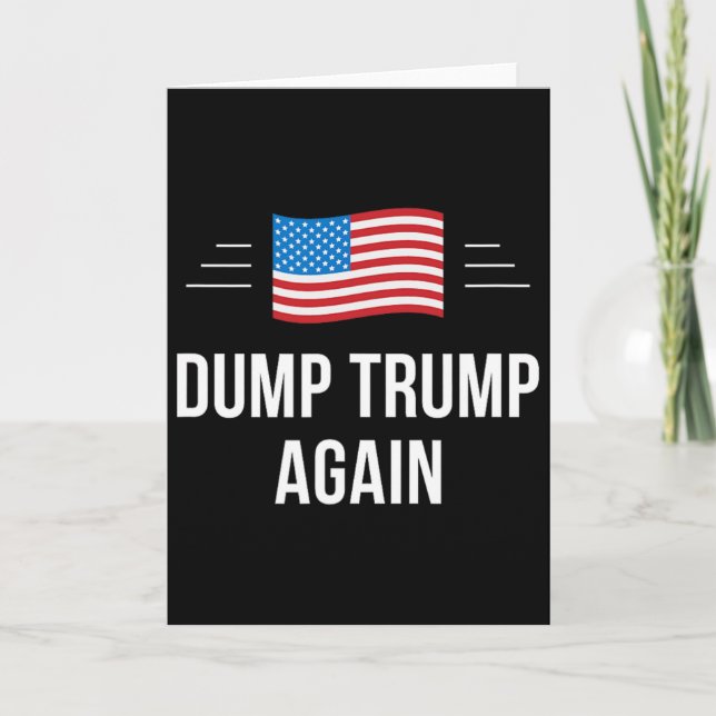 Dump Trump Again -  Card (Front)