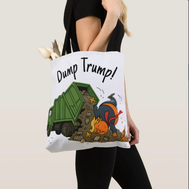 Dump Trump! Anti-Trump Anti-Republican Tote Bag (Creator Uploaded)