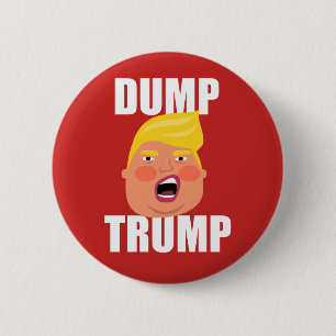 Dump Trump Button Pin