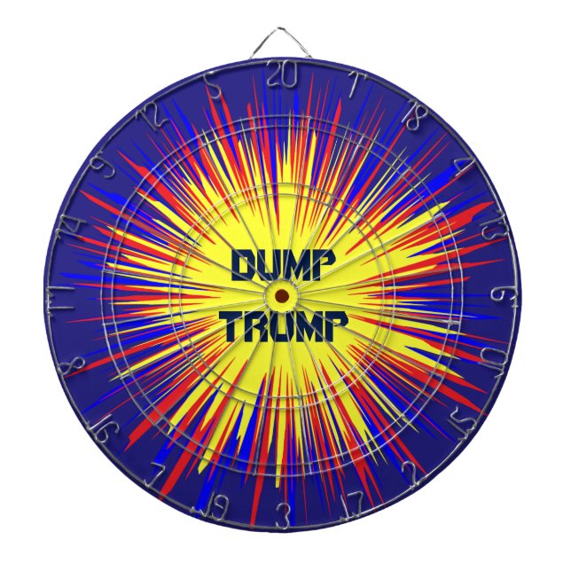 Dump Trump Dartboard (Front)
