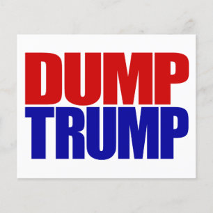 “DUMP TRUMP” FLYER