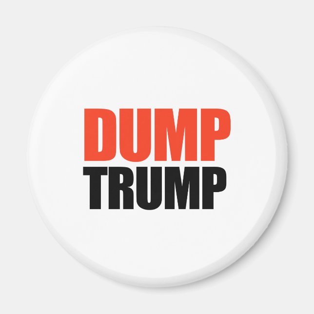 Dump Trump Magnet (Front)