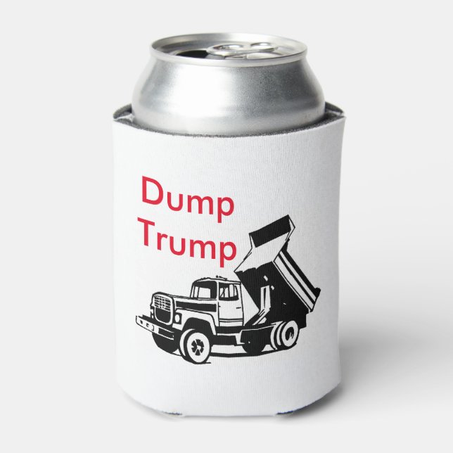 dump trump truck can cooler (Can Front)