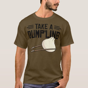 Dumpling Asian Food Chinese Food Fan T-Shirt