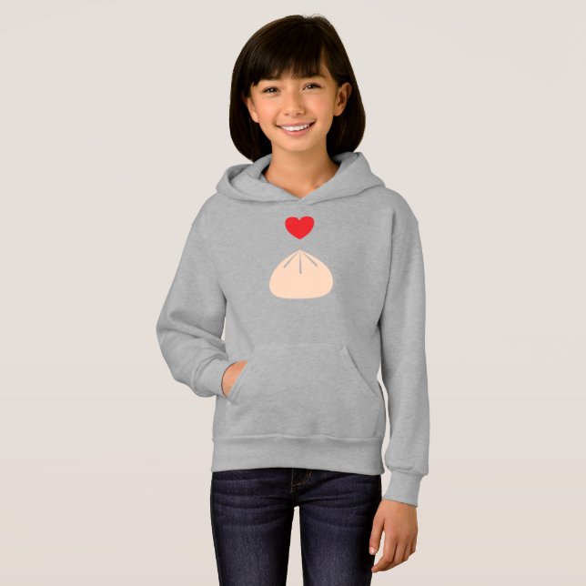 Dumpling Love Kids Pullover Hoodie (Front Full)