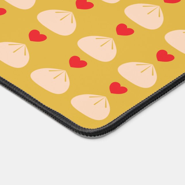 Dumpling Love Longan Desk Mat (Corner)
