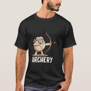 Dumpling Playing Archery Sports Player Athlete Gam T-Shirt
