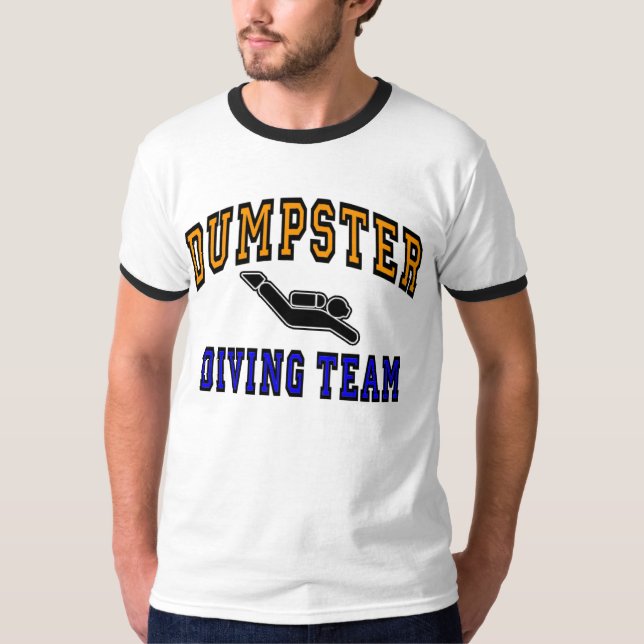 Dumpster Diving Team T-Shirt (Front)