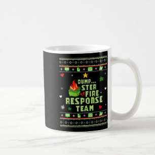 Dumpster Fire Resnse Team Chaos Ugly Sweater Cute Coffee Mug