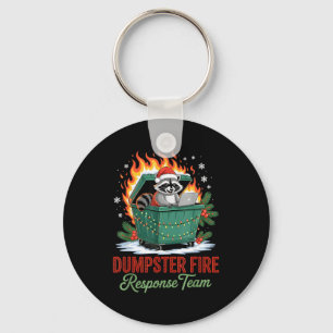Dumpster Fire Resnse Team Leader Christmas  Key Ring