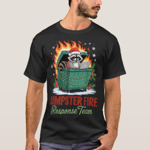 Dumpster Fire Resnse Team Leader Christmas T-Shirt