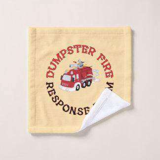 Dumpster Fire Response Team Bath Towel Set