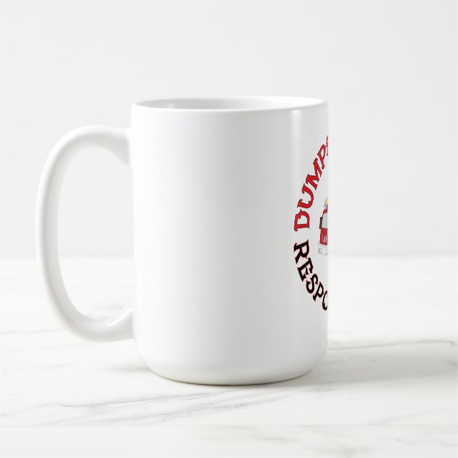 Dumpster Fire Response Team Coffee Mug (Left)