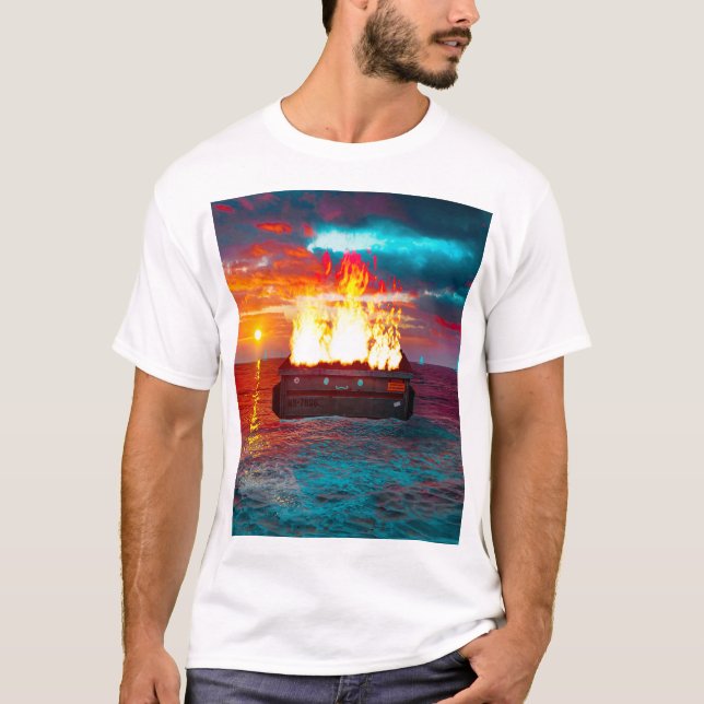 Dumpster Fire T-Shirt (Front)