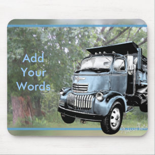 Dumptruck-Add YourWords Mouse Mat