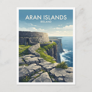Dún Aonghasa, Inis Mór Kilronan Ireland Postcard