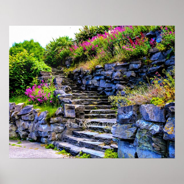 Dun Laoghaire, Ireland scenic photograph Poster (Front)