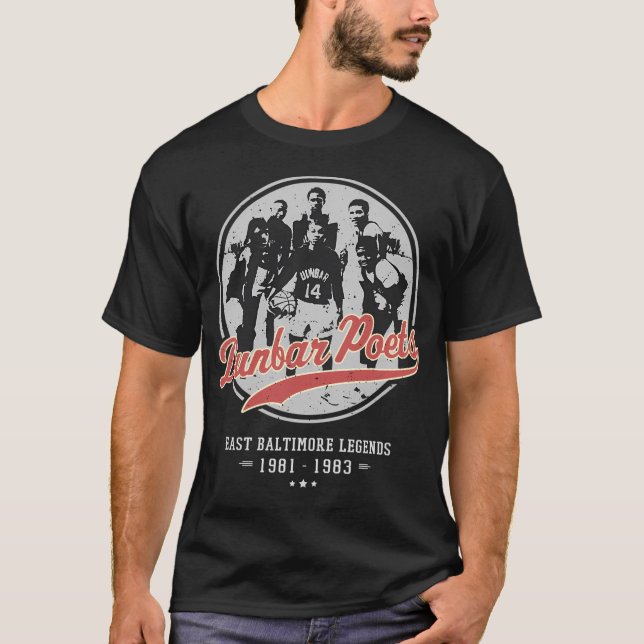 Dunbar Poets 1981 - 1983 The Greatest High School  T-Shirt (Front)