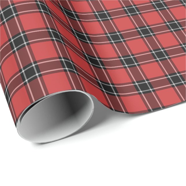 Dunbar Scotland District Tartan Wrapping Paper (Roll Corner)