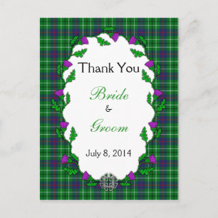 Duncan Celtic Wedding Thank You Postcard