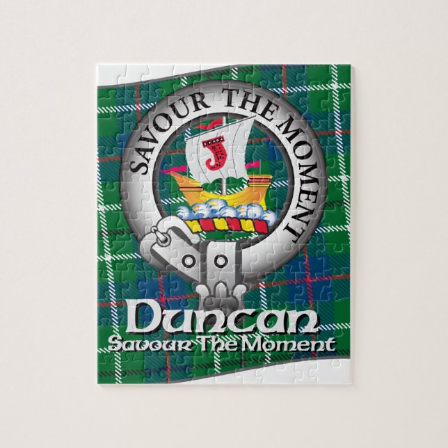 Duncan Clan Jigsaw Puzzle (Vertical)
