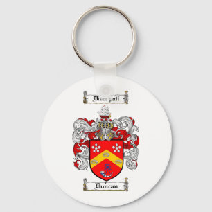 DUNCAN FAMILY CREST - DUNCAN COAT OF ARMS KEY RING