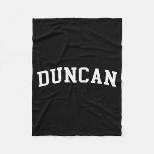 Duncan  fleece blanket