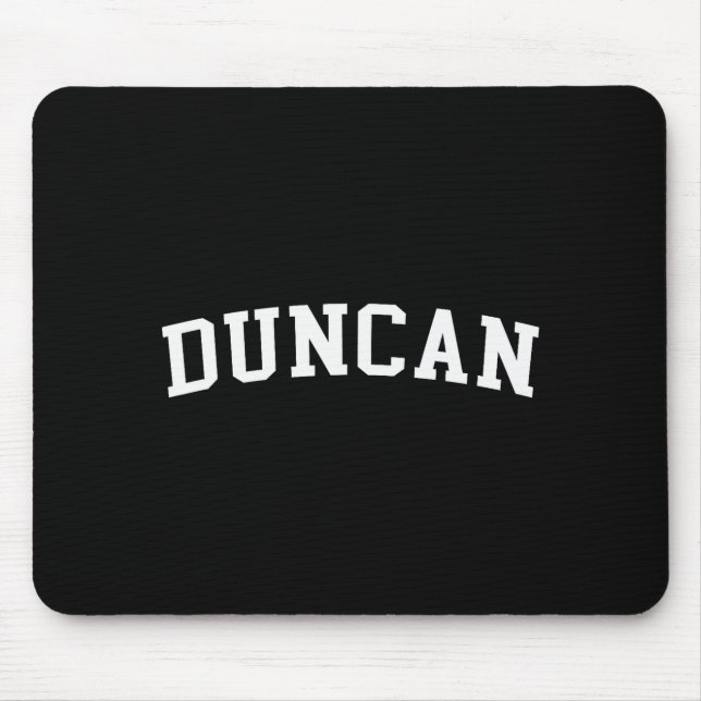 Duncan  mouse mat (Front)