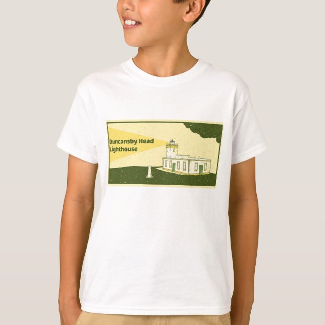 Duncansby Head Lighthouse T-Shirt (Front)