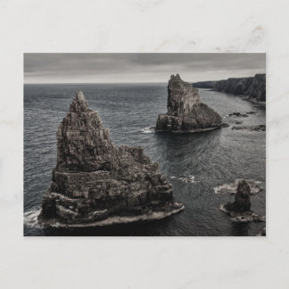 Duncansby Rock Stacks North of Scotland Landscape Postcard