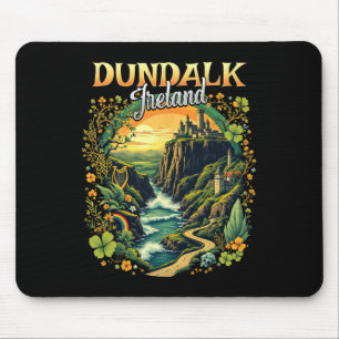 Dundalk Ireland Vacation Trip Travel Irish Souveni Mouse Mat