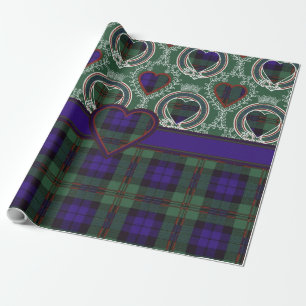 Dundas clan Plaid Scottish tartan Wrapping Paper