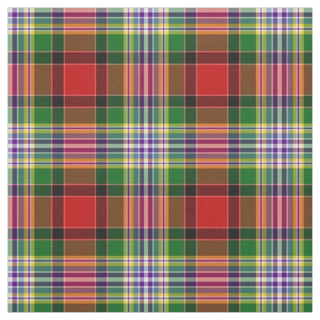 Dundee District Tartan Fabric (Swatch)