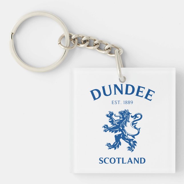 DUNDEE Scotland Key Ring (Front)